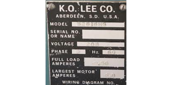 K.O. Lee Grinders: Where to Find the Serial Number