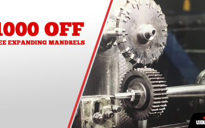 Win Up to $1K Off K.O. Lee Expanding Mandrels in LeBlond’s February Drawing!