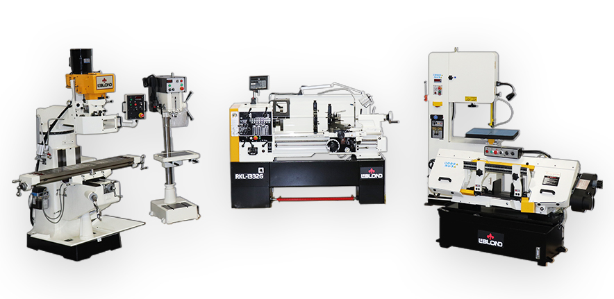 the LeBlond Suite is a collection of 5 essential machine tools.
