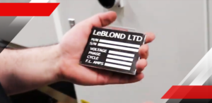 Find the LeBlond lathe serial number and drain plug locations