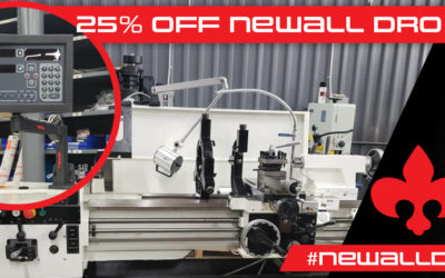 Save 25% on a Newall DRO for a LeBlond Lathe