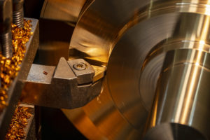 Lathe Machine Tooling Example for article on how to cut machining costs