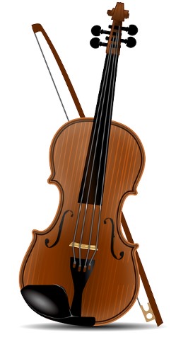 Image of a violin for lathe headstock article