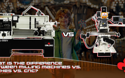 What Is the Difference Between Milling Machines vs. Lathes vs. CNC?