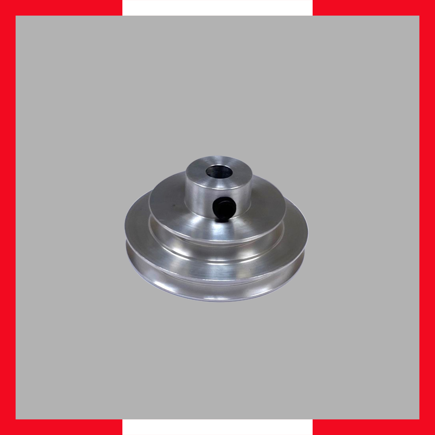 KB943MP Pulley, Motor, 2 Groove Alum